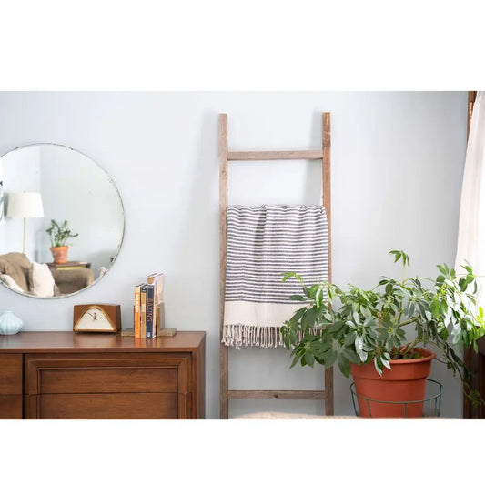 72" X 18" Gray Wood Hanging Dimensional Sculpture HomeRoots