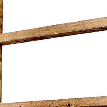 72" X 18" Gray Wood Hanging Dimensional Sculpture HomeRoots