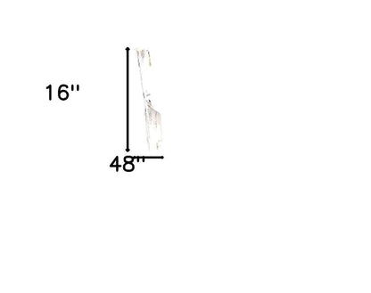 48" White Distressed Solid Wood Four Step Ladder Shelf HomeRoots