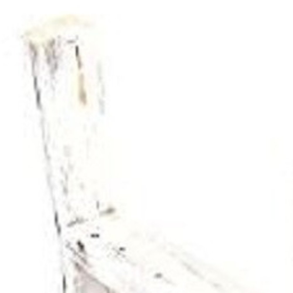 48" White Distressed Solid Wood Four Step Ladder Shelf — view 6