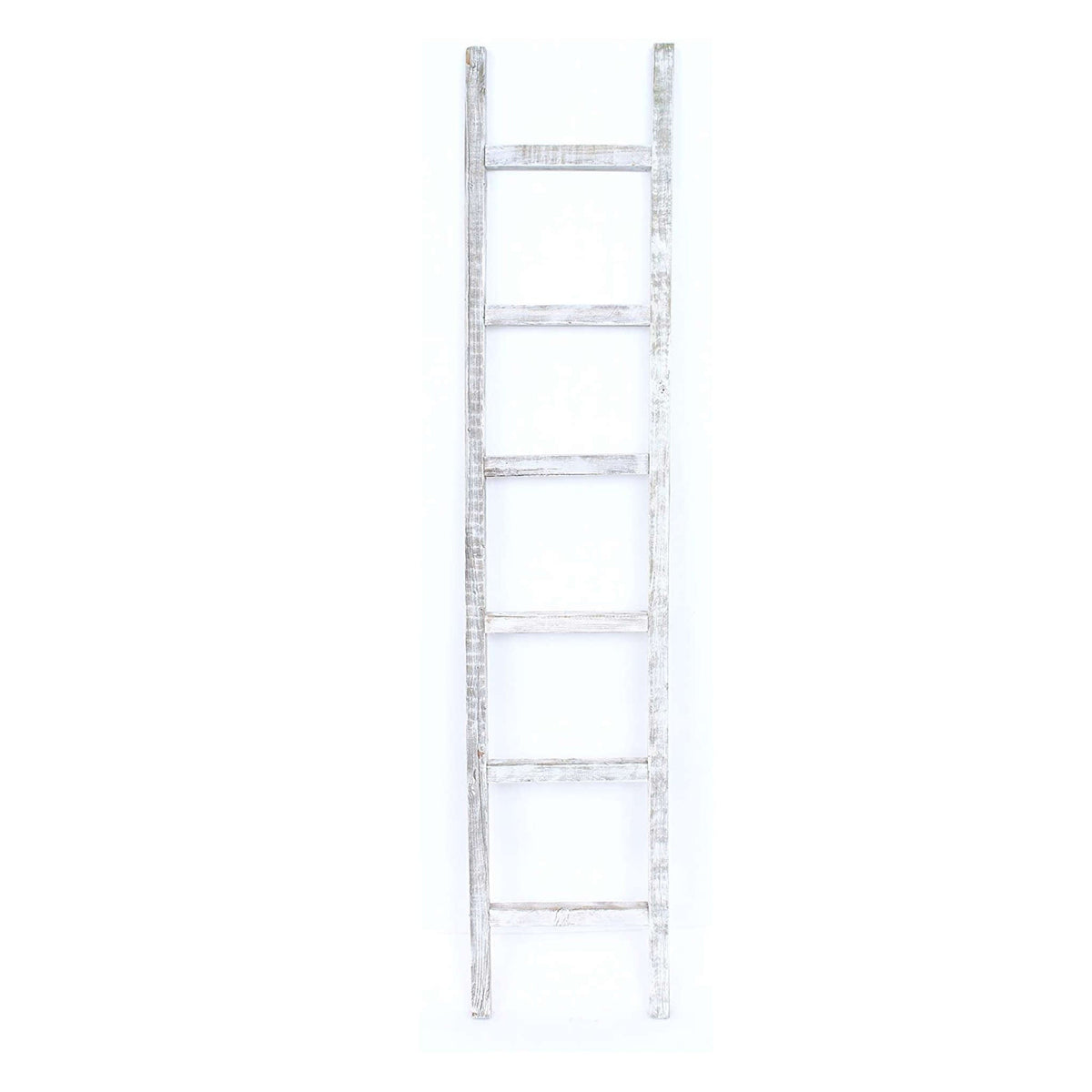 72" X 16" White Wood Hanging Dimensional Sculpture — view 2