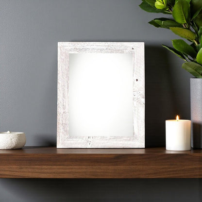 5" x 7" White Wood Tabletop Picture Frame HomeRoots