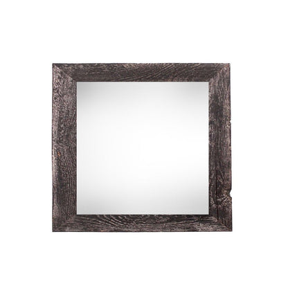 6" x 6" Black Wood Tabletop Picture Frame HomeRoots