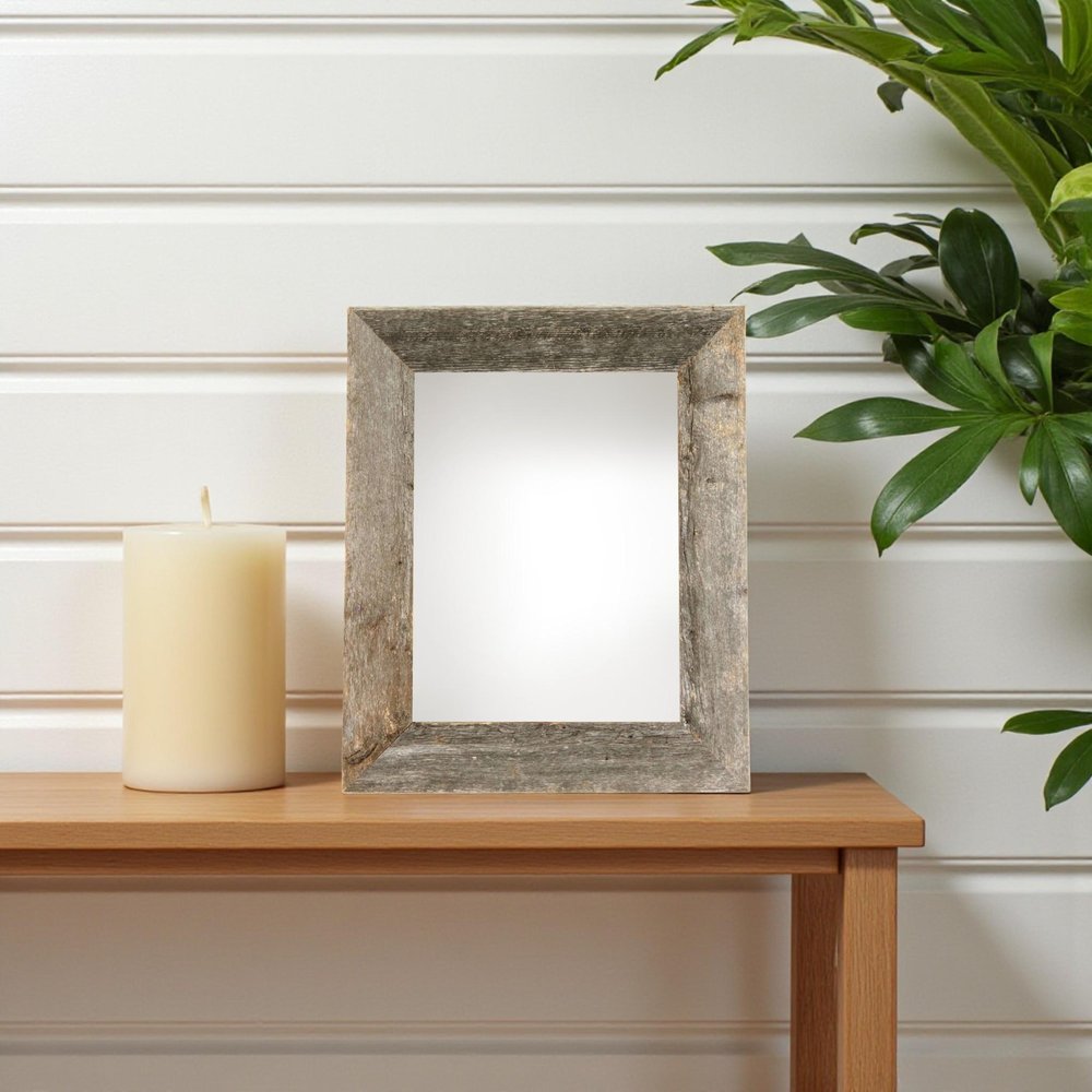 4" x 6" Gray Wood Tabletop Picture Frame HomeRoots