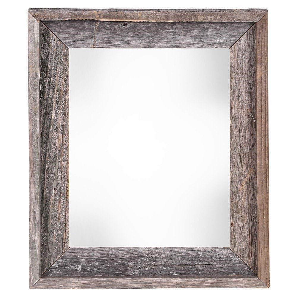 24" x 30" Gray Wood Hanging Picture Frame HomeRoots