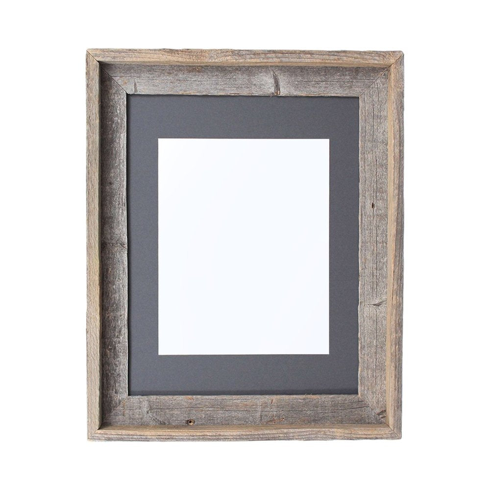 16" x 20" Gray Solid Wood Hanging Picture Frame HomeRoots