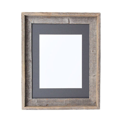 16" x 20" Gray Solid Wood Hanging Picture Frame HomeRoots