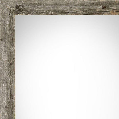 13" x 19" Gray Wood Hanging Picture Frame HomeRoots