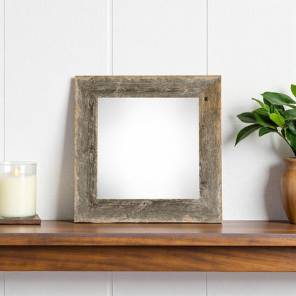 12" x 12" Gray Wood Tabletop Picture Frame HomeRoots