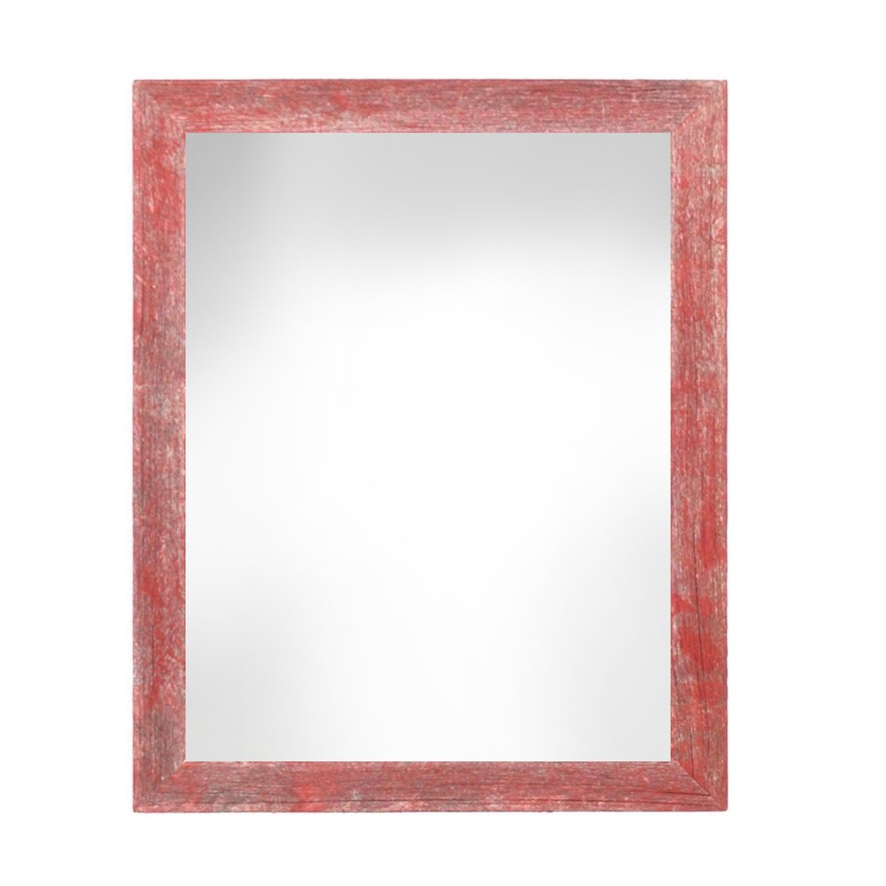 12" x 18" Red Wood Hanging Picture Frame HomeRoots
