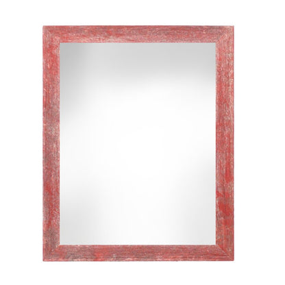 12" x 18" Red Wood Hanging Picture Frame HomeRoots