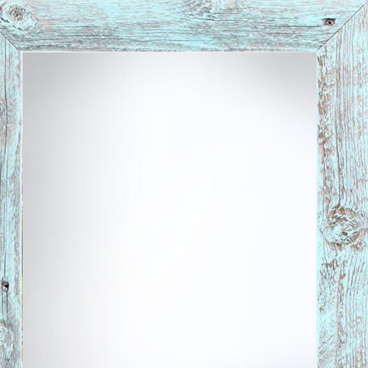 12" x 18" Blue Wood Hanging Picture Frame HomeRoots