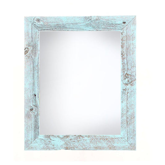 12" x 18" Blue Wood Hanging Picture Frame HomeRoots