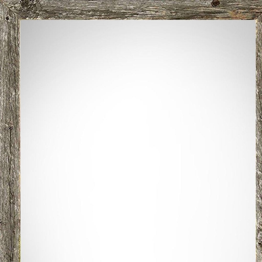 12" x 18" Gray Wood Hanging Picture Frame — view 2