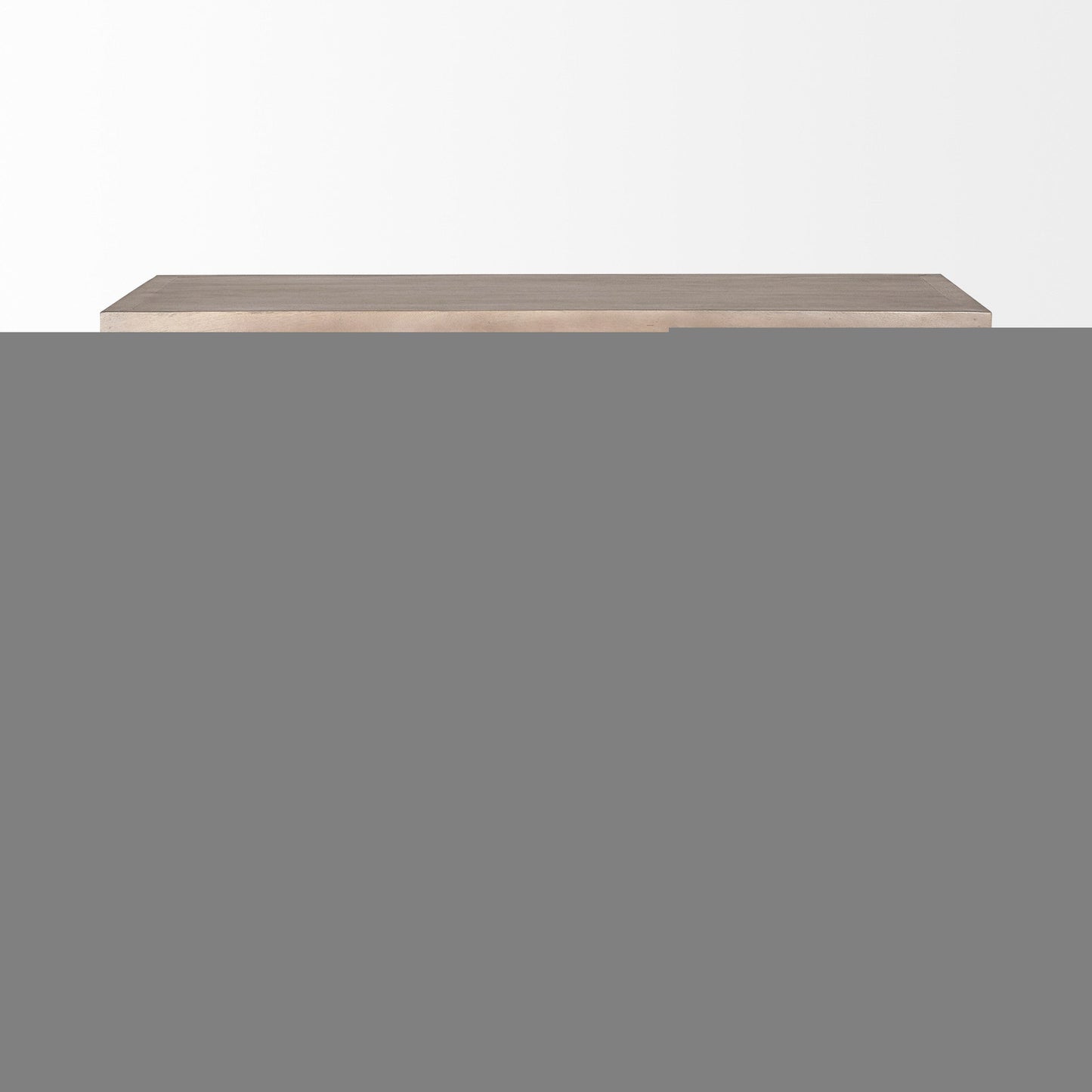 White And Brown Two Tone Wooden Kitchen Island With 3 Drawers HomeRoots