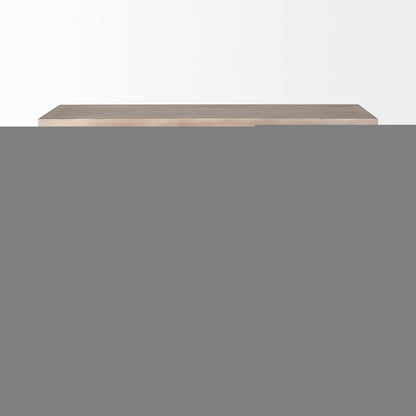 White And Brown Two Tone Wooden Kitchen Island With 3 Drawers HomeRoots