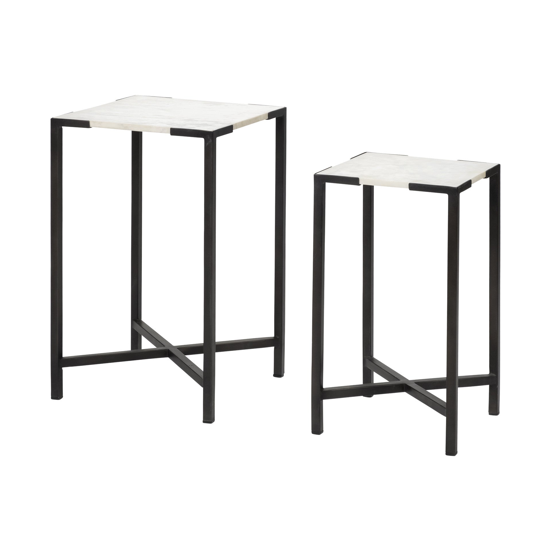 24" Marble End Table HomeRoots