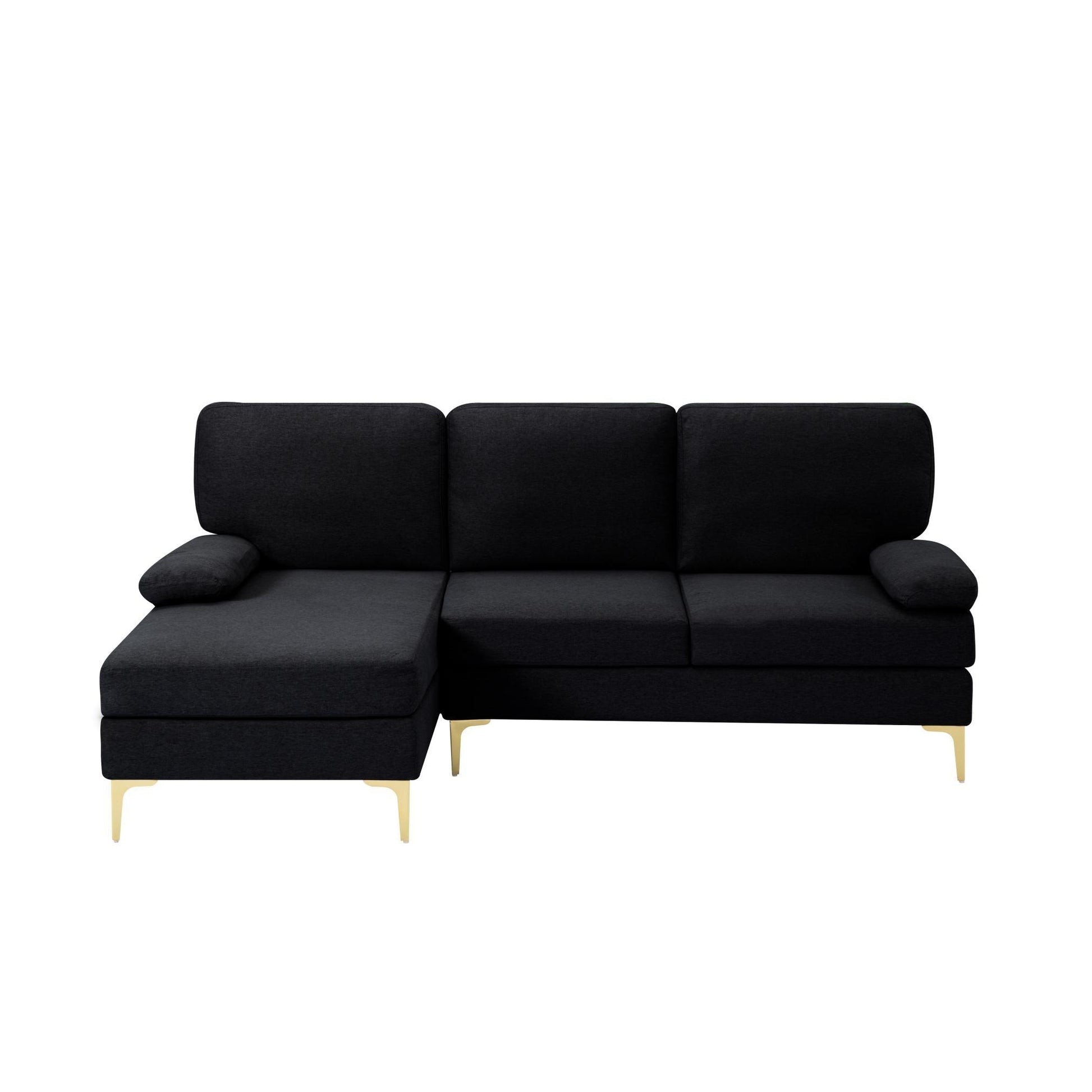 79.5” Left hand facing Sofa & Chaise - FurniFindUSA