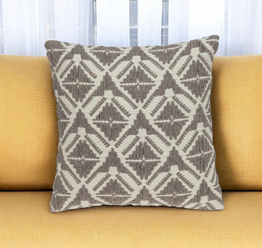 Antique Light Toned Throw Pillow