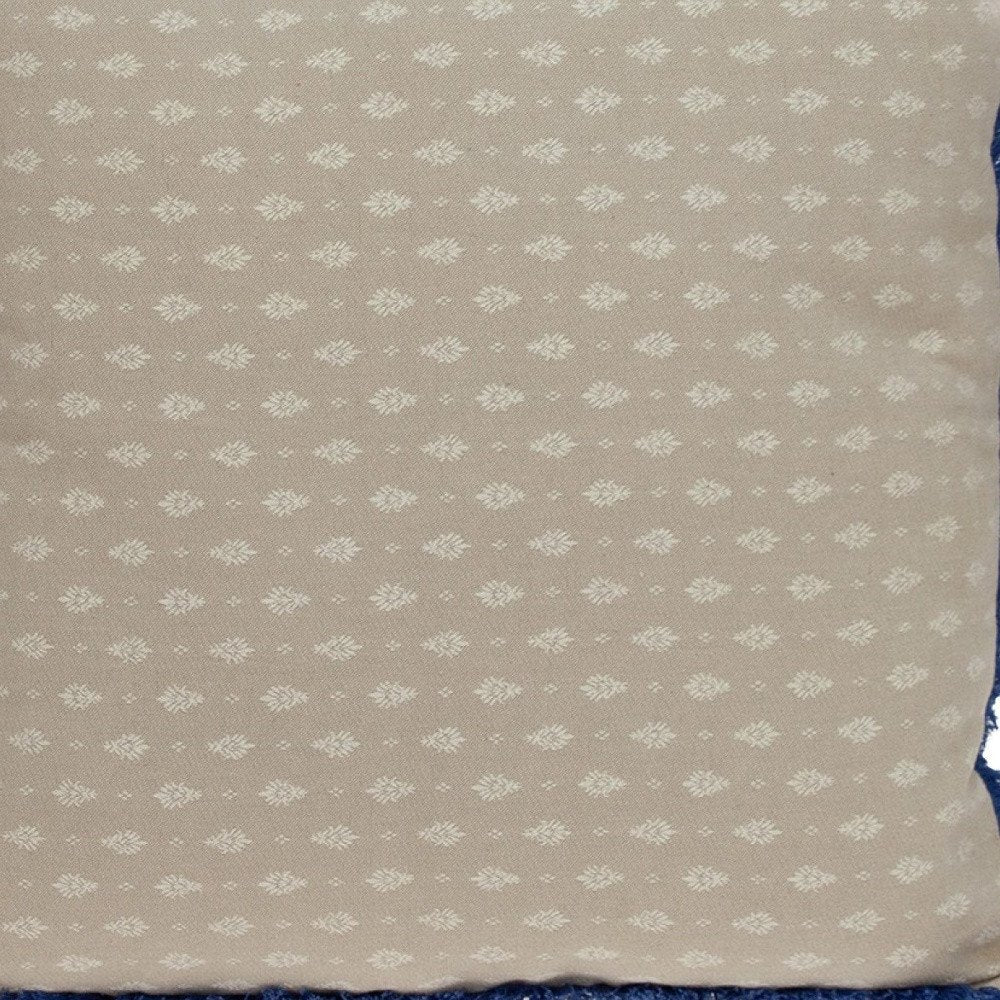 Oyster Beige Throw Pillow — view 8