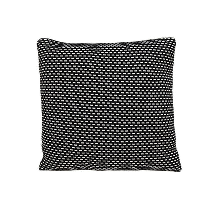 Super Black And White Check Throw Pillow