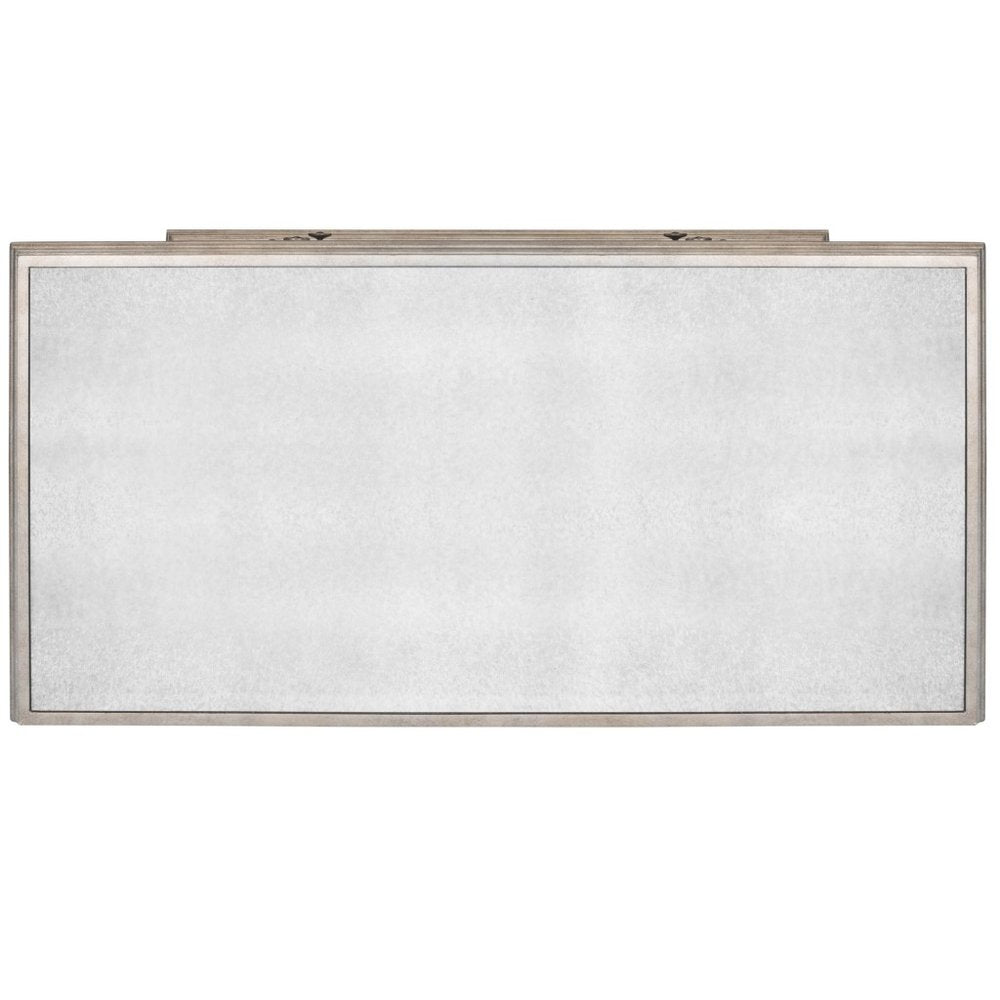 Rectangle Mirrored Three Drawer Console Storage Chest HomeRoots