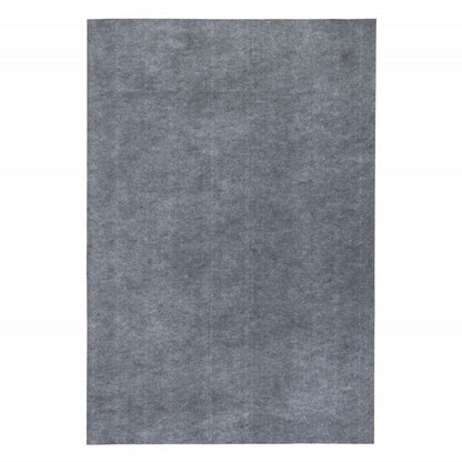 6' Round Gray Non Slip Rug Pad HomeRoots