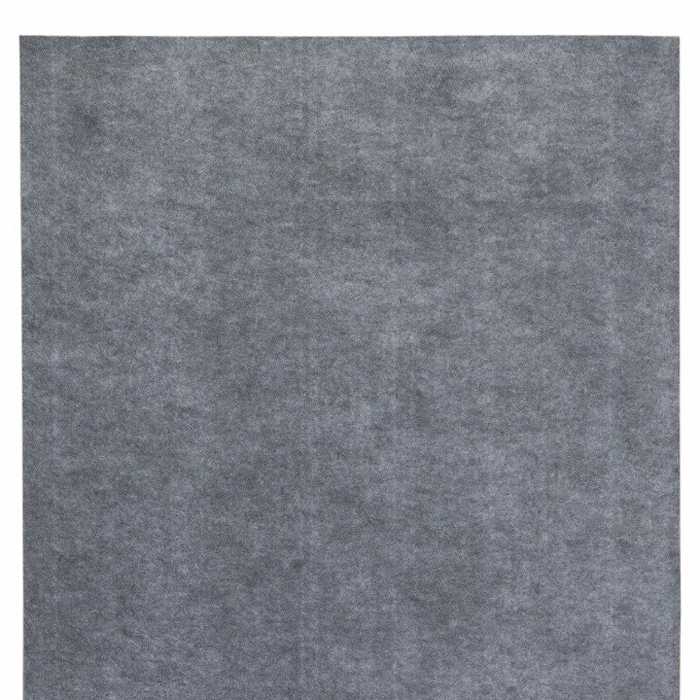 6' Round Gray Non Slip Rug Pad HomeRoots