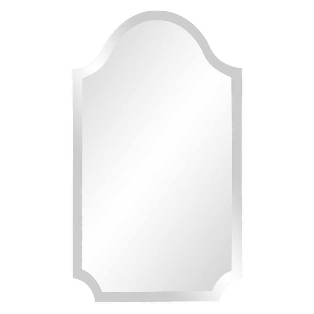 27" Clear Abstract Unframed Accent Mirror — view 5