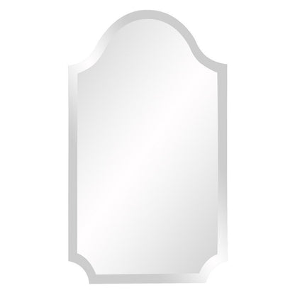 27" Clear Abstract Unframed Accent Mirror