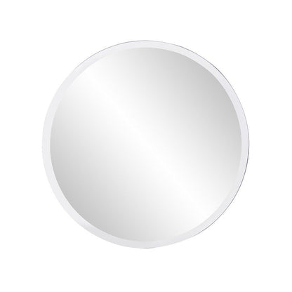 12" Clear Round Unframed Accent Mirror HomeRoots