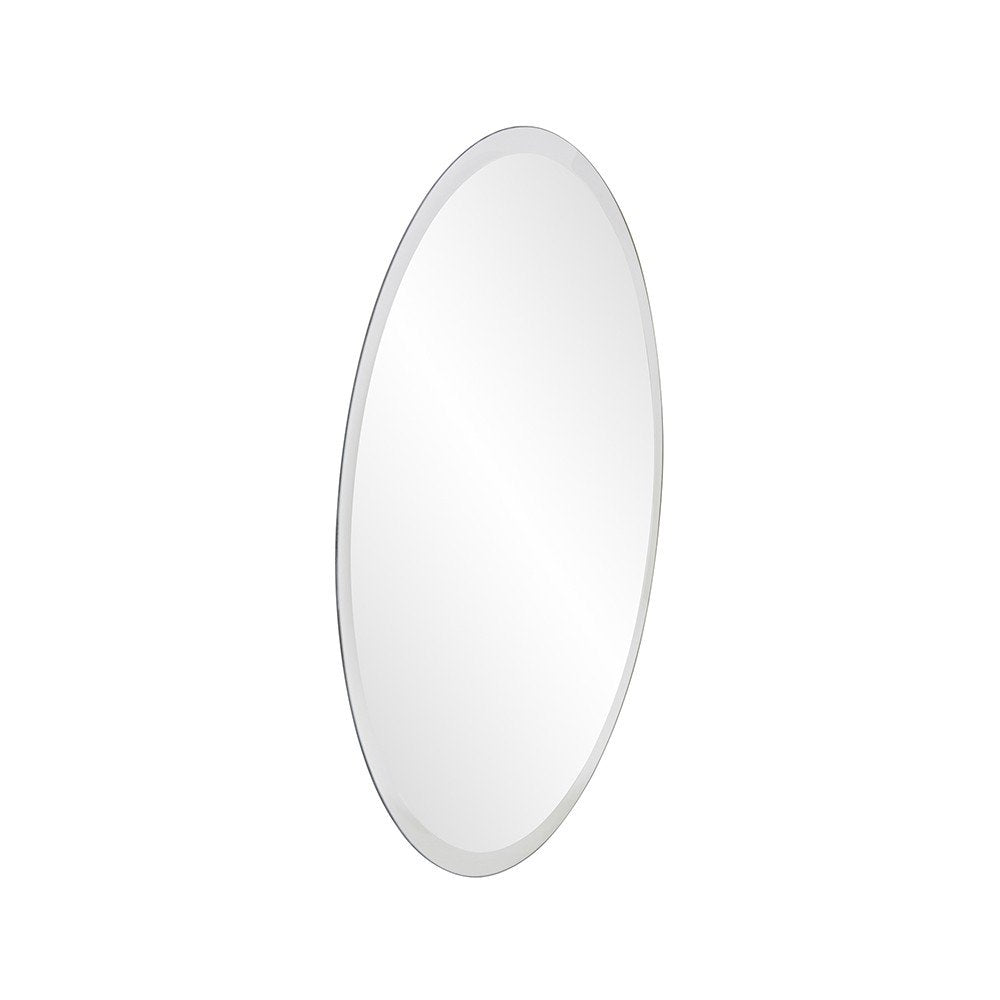 12" Clear Round Unframed Accent Mirror HomeRoots