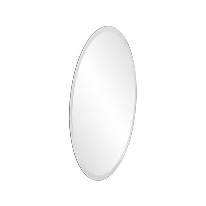 12" Clear Round Unframed Accent Mirror HomeRoots