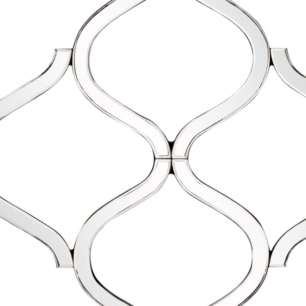 Interlocking Mirrored Curved Shapes With Beveled Edge HomeRoots