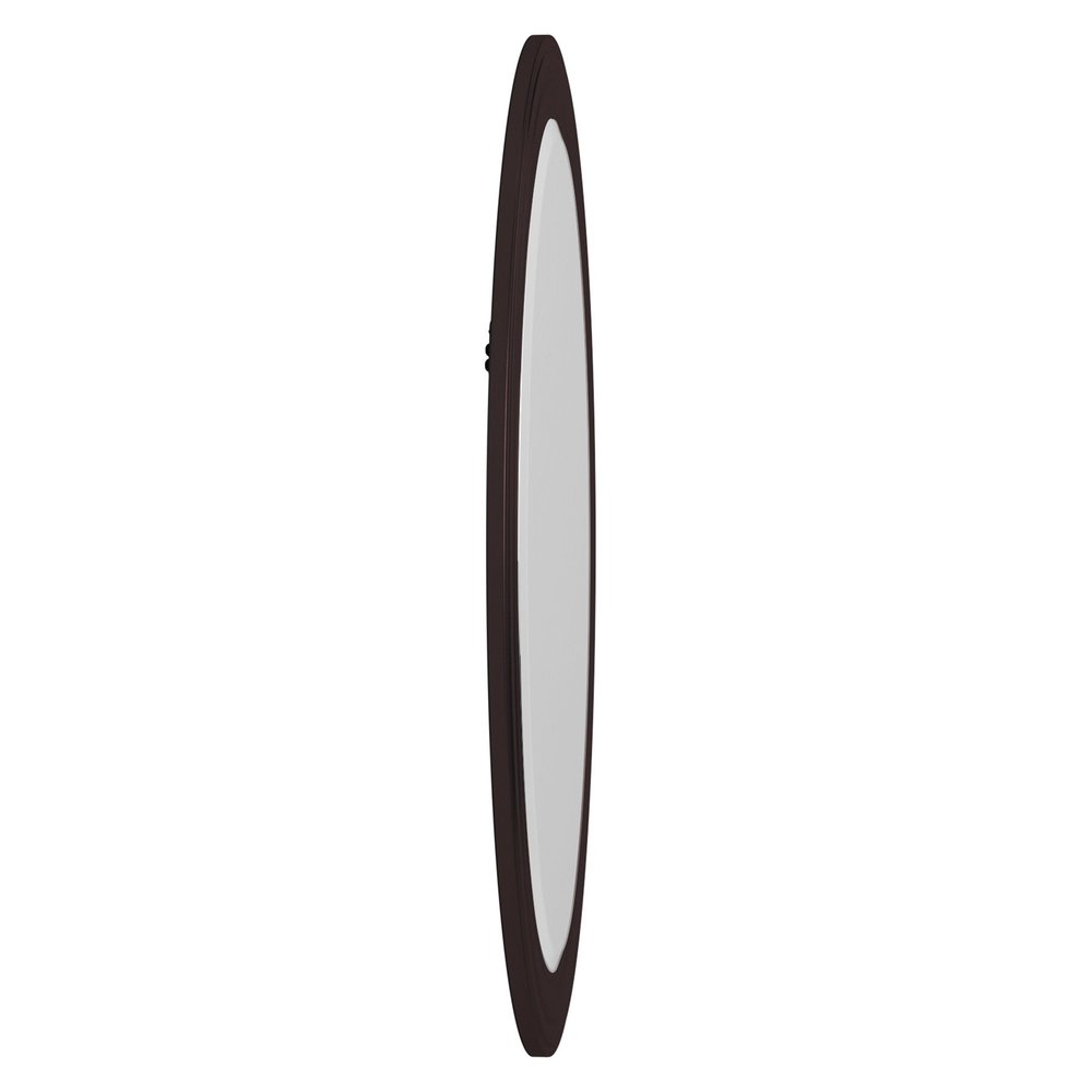 33" Bronze Oval Framed Accent Mirror HomeRoots