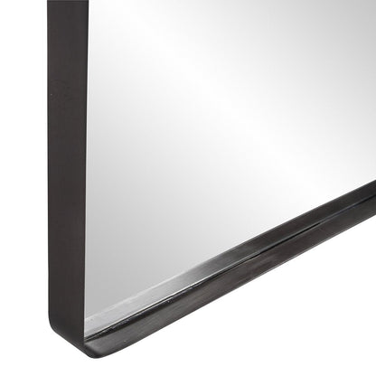 40" Black Metal Framed Accent Mirror HomeRoots