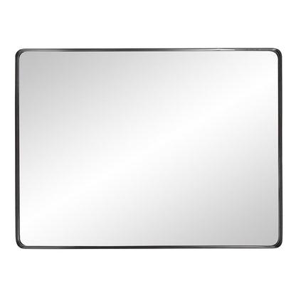 40" Black Metal Framed Accent Mirror HomeRoots