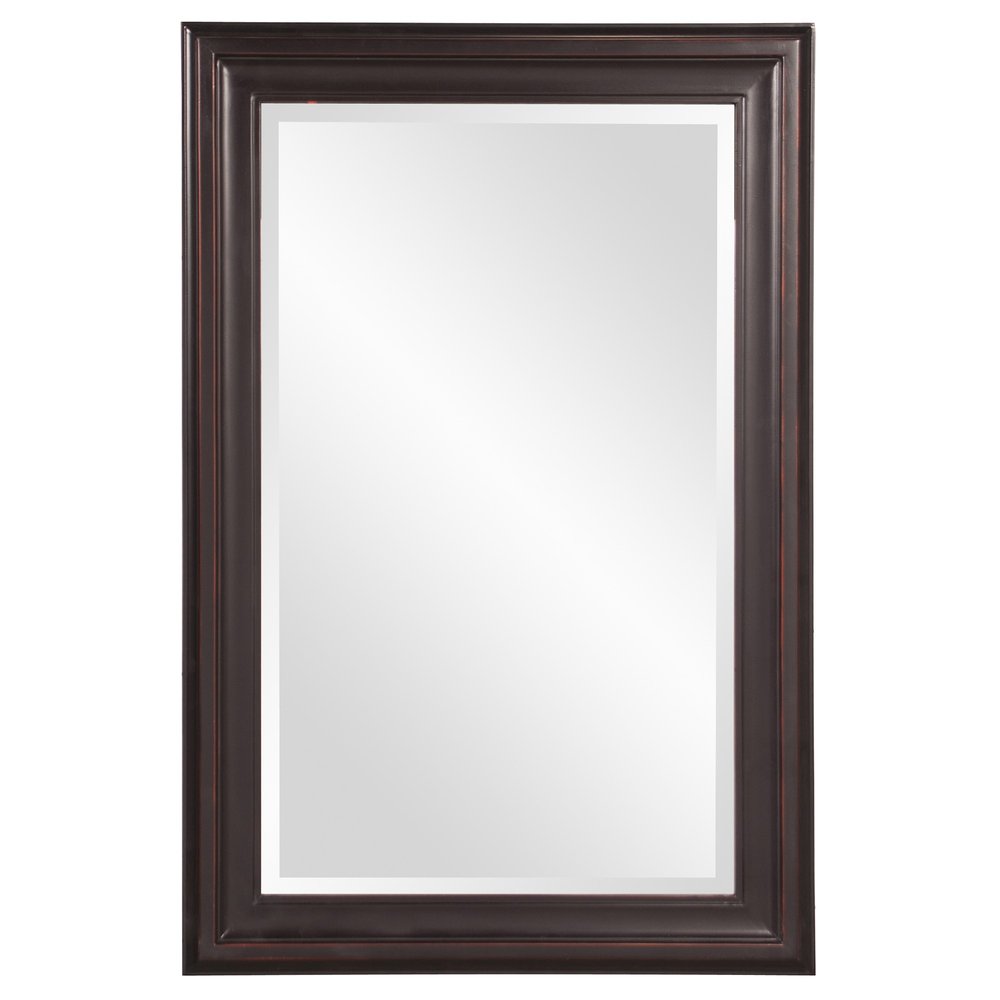 33" Bronze Wood Accent Mirror — view 1