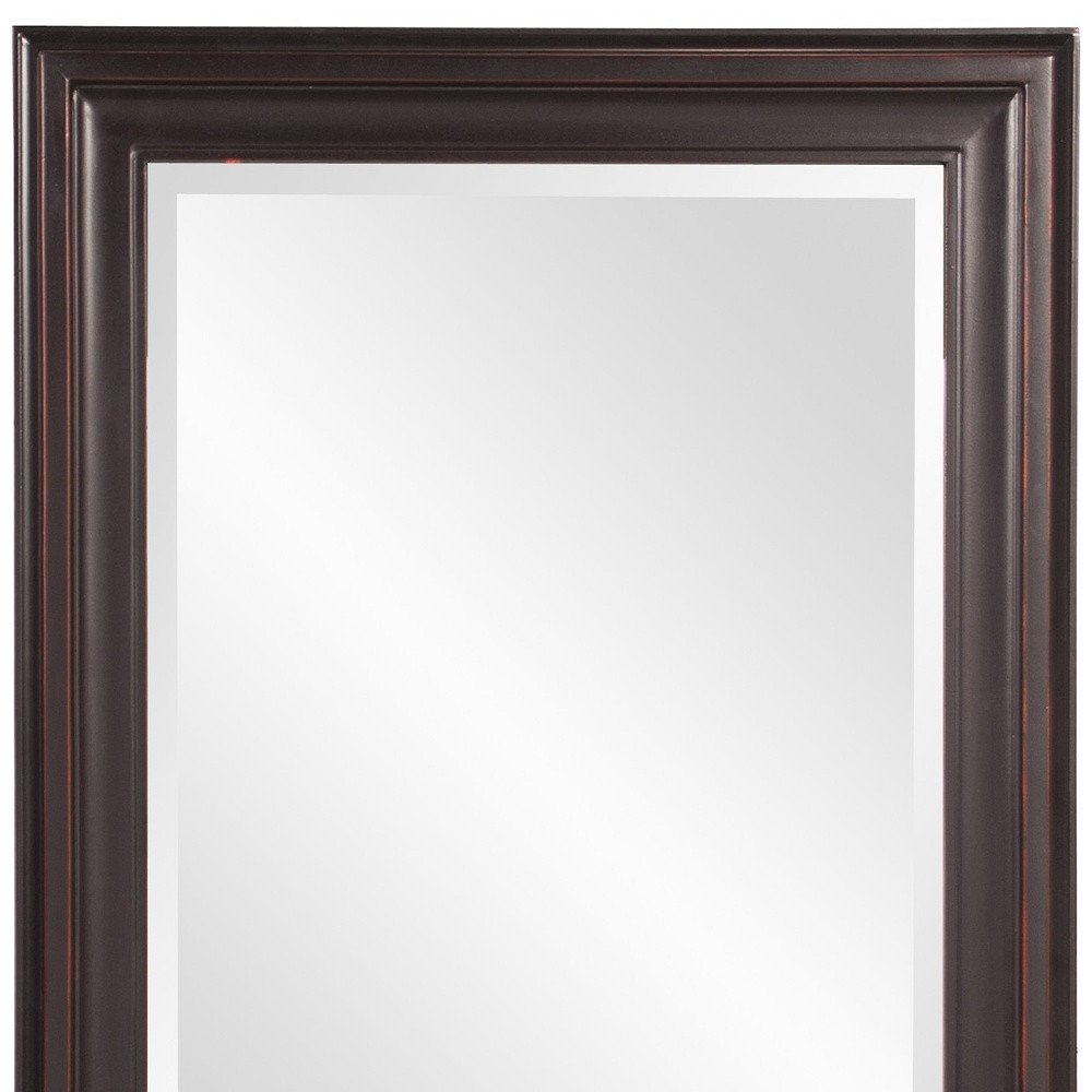 33" Bronze Wood Accent Mirror HomeRoots