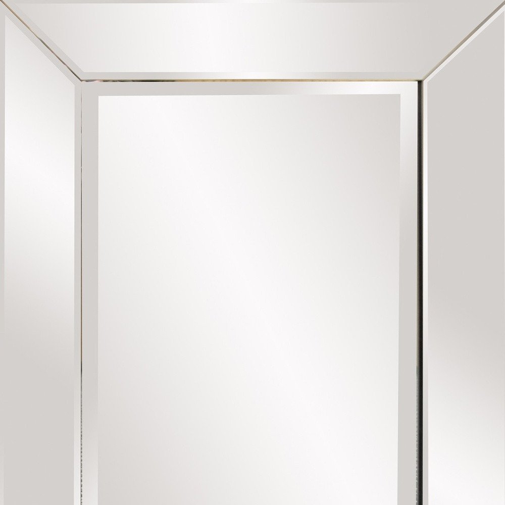 24" Clear Beveled Edge Frame Accent Mirror HomeRoots