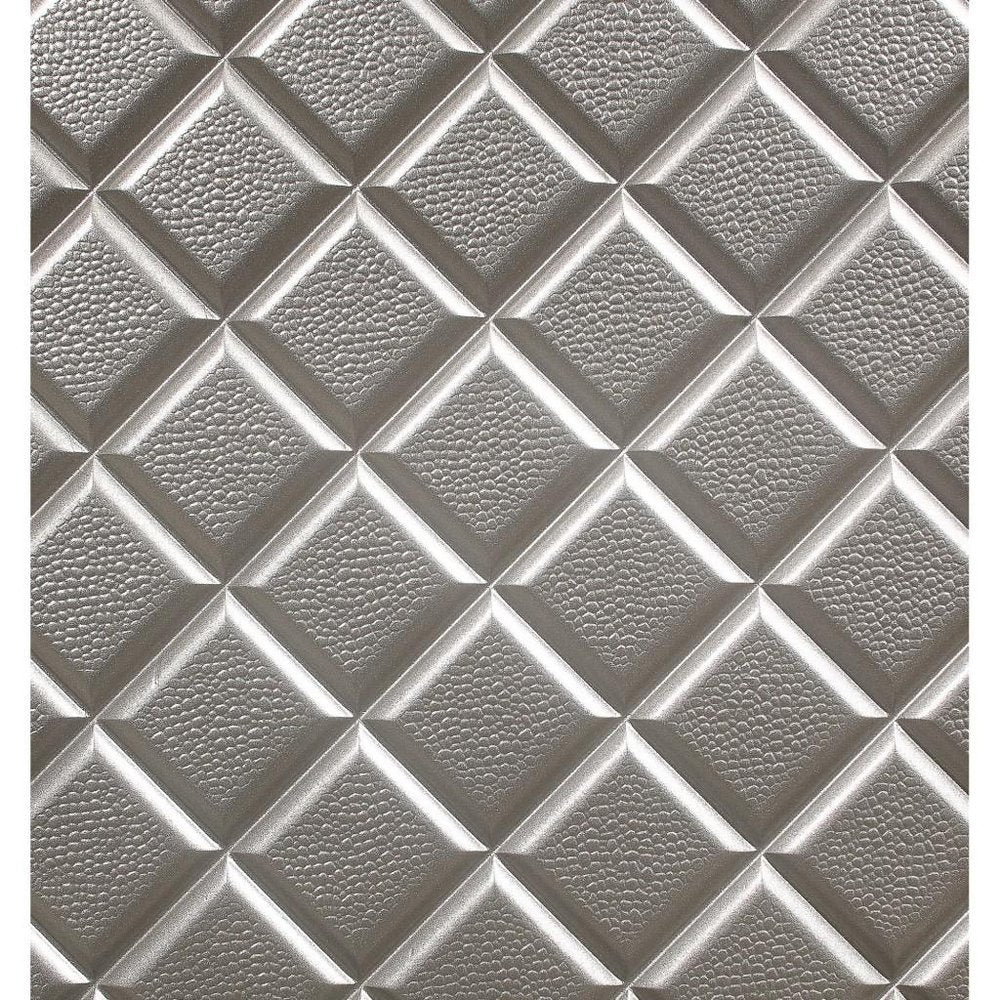 Champagne Tone Queen Bed With Padded Headboard  Led Lightning  2 Drawer HomeRoots