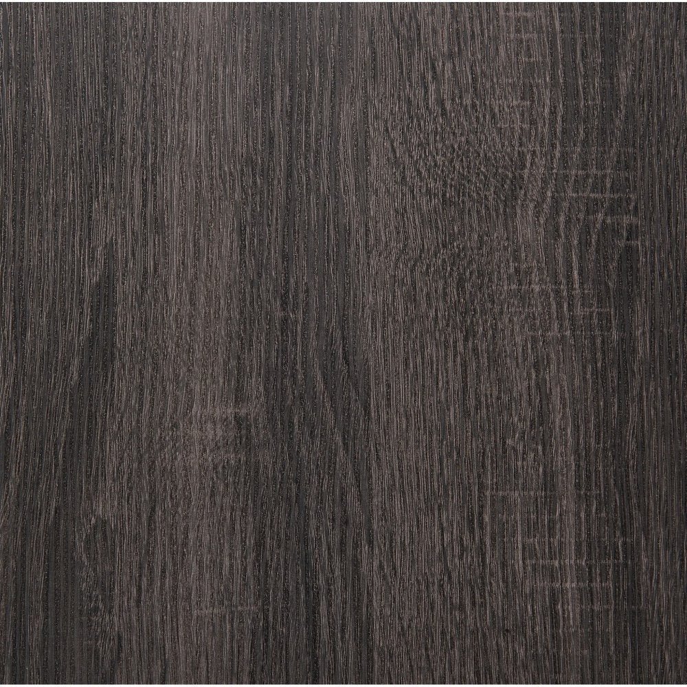 36" Clear And Gray Glass And Stainless Steel Double Pedestal Base Dining Table HomeRoots