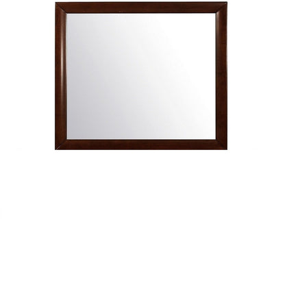 35" Merlot Framed Accent Mirror HomeRoots