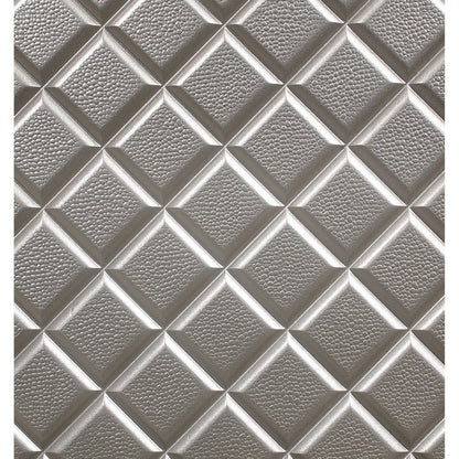 26" Solid and Manufactured Wood And Mirrored Glass Nightstand HomeRoots