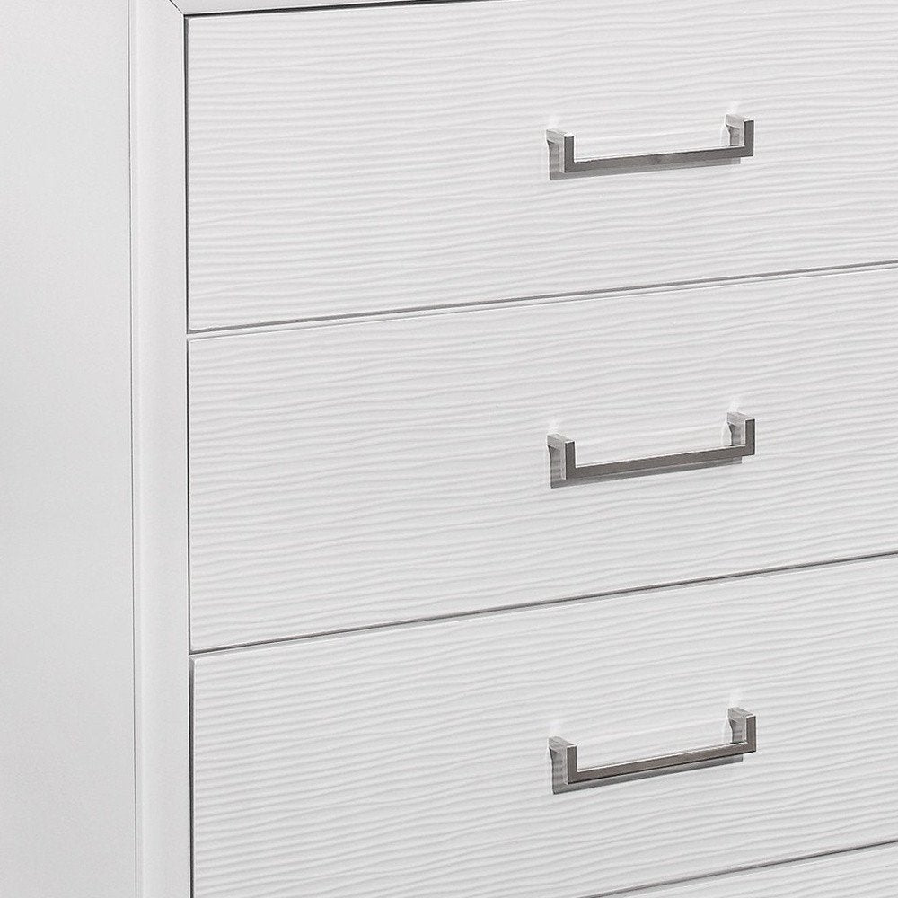 White Chest With 6 Drawers — view 4