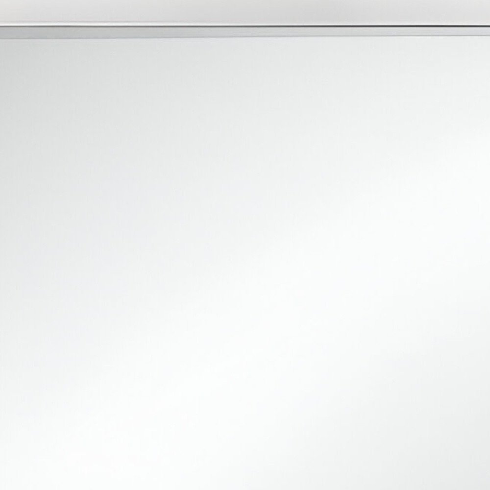 34" White Wood Framed Accent Mirror HomeRoots