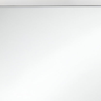 34" White Wood Framed Accent Mirror HomeRoots