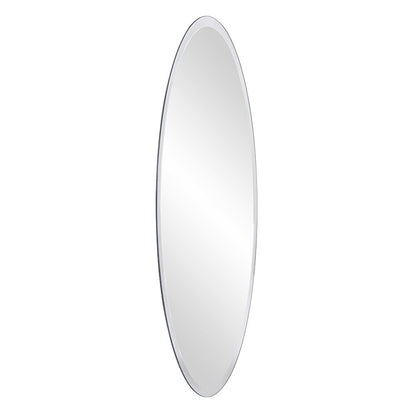 Oval Shaped Frameless Mirror HomeRoots