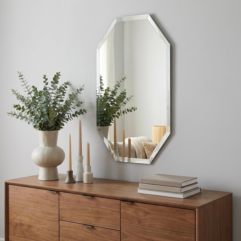 28" Mirror Framed Accent Mirror HomeRoots