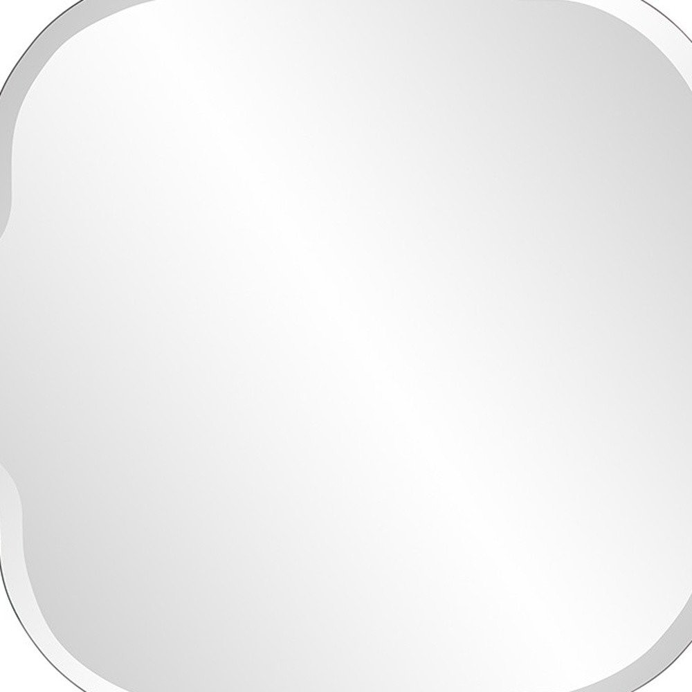 36" Quatrefoil Unframed Accent Mirror HomeRoots